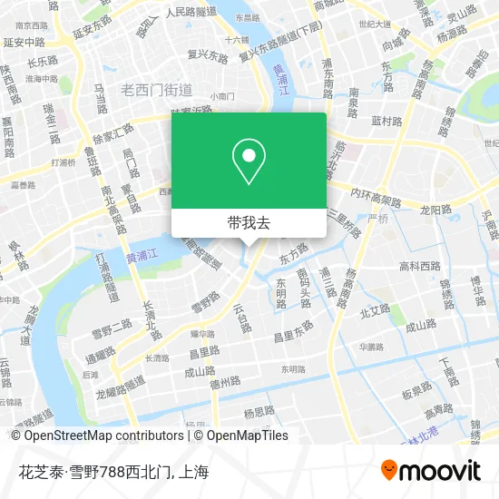 花芝泰·雪野788西北门地图