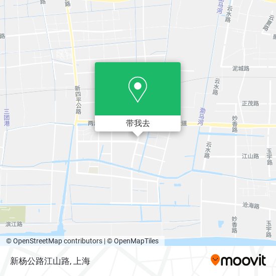 新杨公路江山路地图