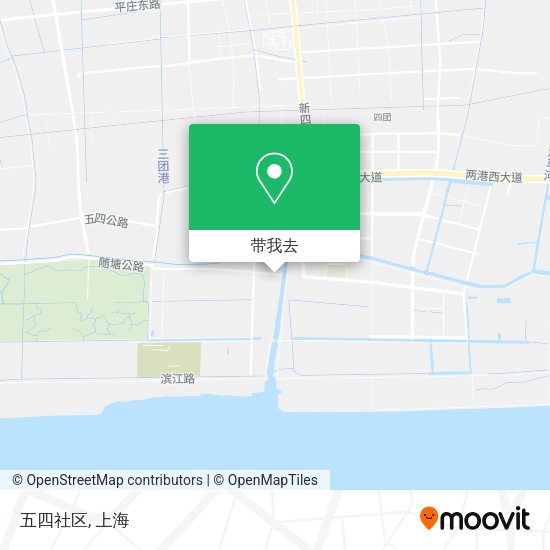 五四社区地图