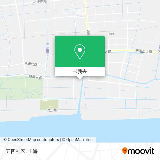 五四社区地图