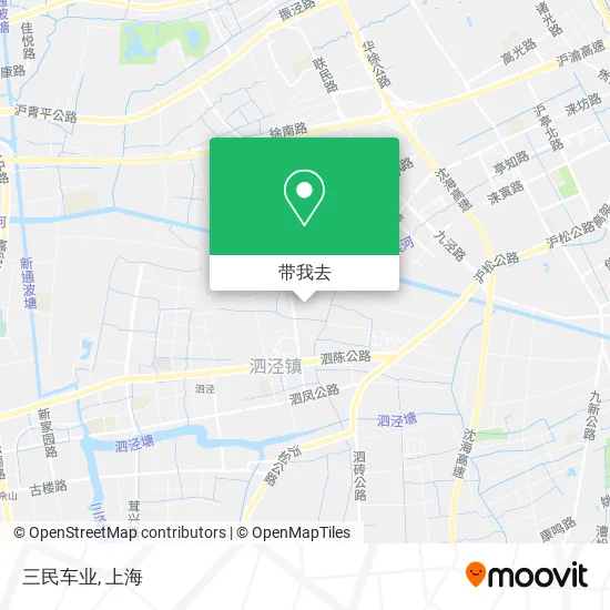 三民车业地图