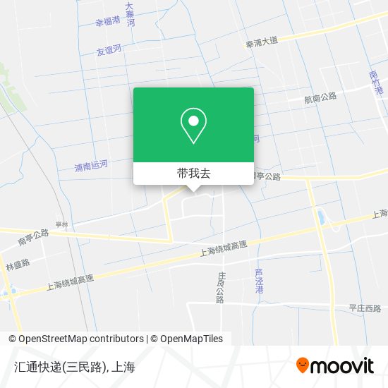 汇通快递(三民路)地图