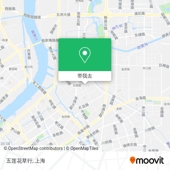 五莲花草行地图