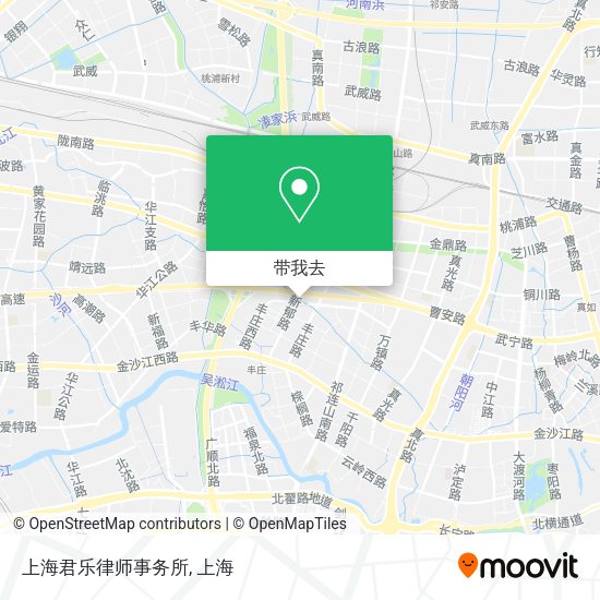上海君乐律师事务所地图