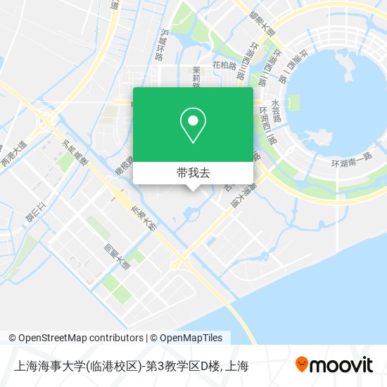 上海海事大学(临港校区)-第3教学区D楼地图