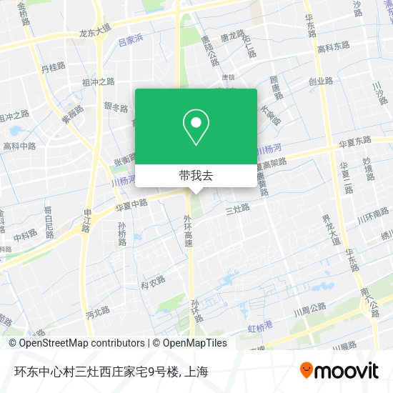 环东中心村三灶西庄家宅9号楼地图