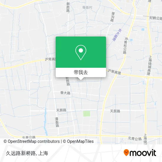 久远路新桥路地图