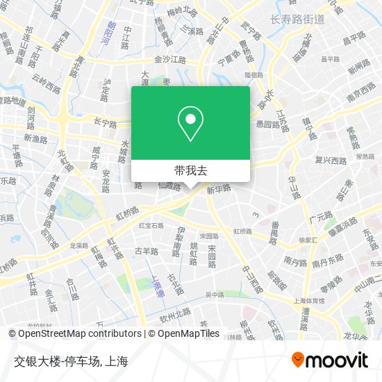 交银大楼-停车场地图
