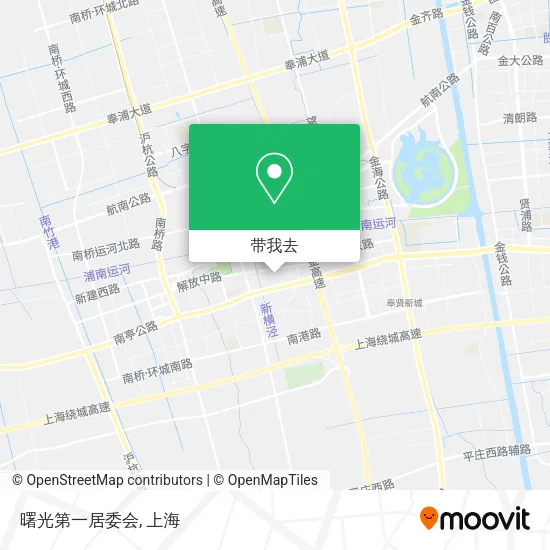曙光第一居委会地图