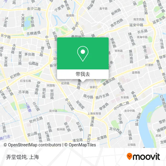 弄堂馄饨地图