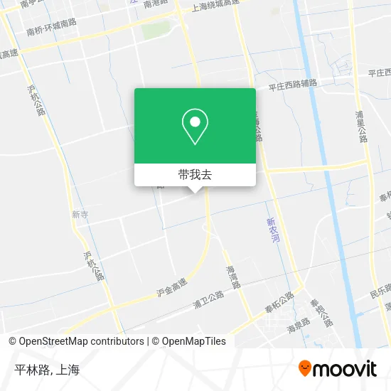 平林路地图