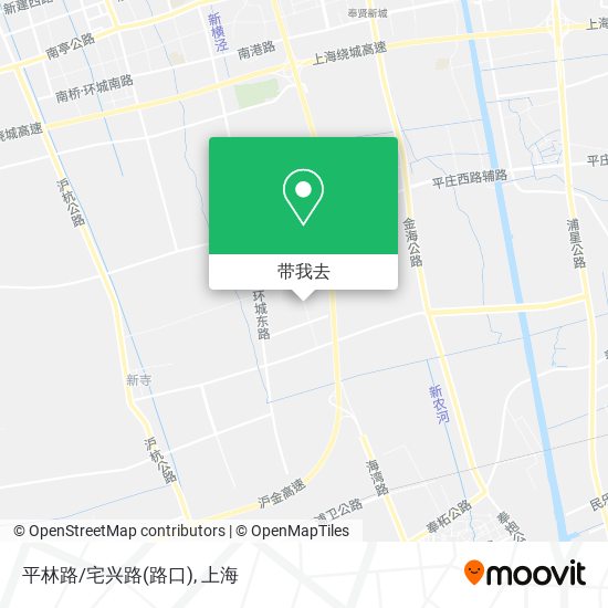 平林路/宅兴路(路口)地图