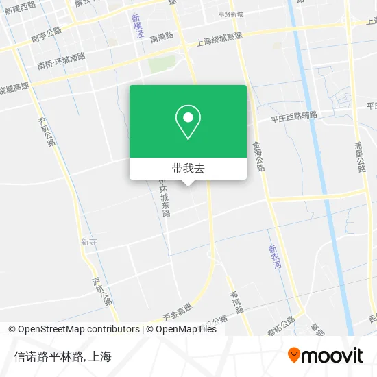 信诺路平林路地图