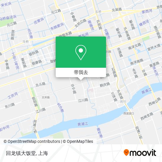 回龙镇大饭堂地图