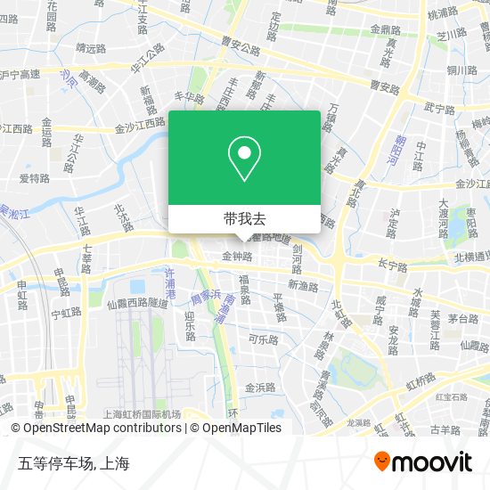 五等停车场地图