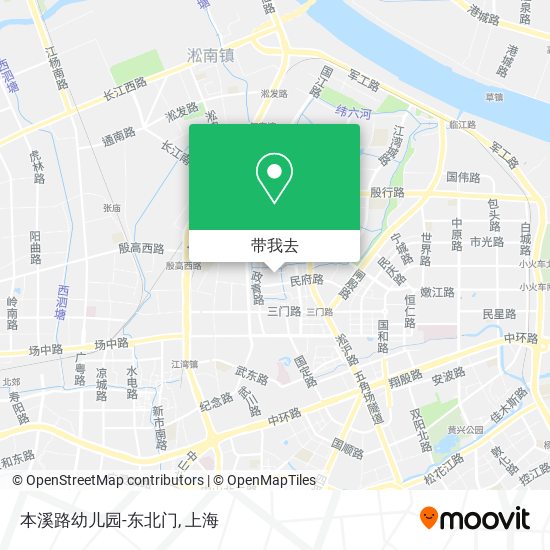 本溪路幼儿园-东北门地图