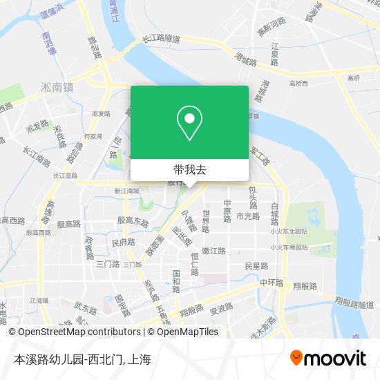 本溪路幼儿园-西北门地图