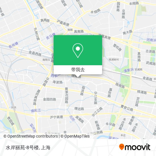 水岸丽苑-8号楼地图