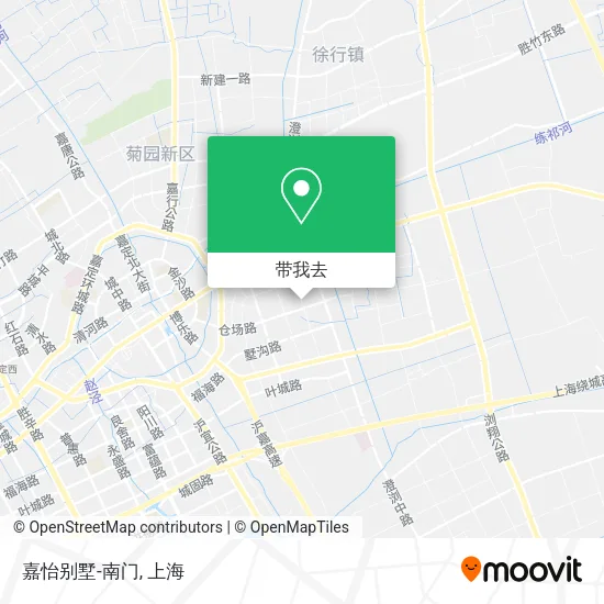 嘉怡别墅-南门地图