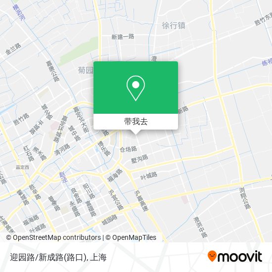 迎园路/新成路(路口)地图