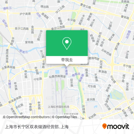 上海市长宁区双表烟酒经营部地图