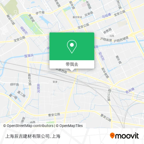 上海辰吉建材有限公司地图
