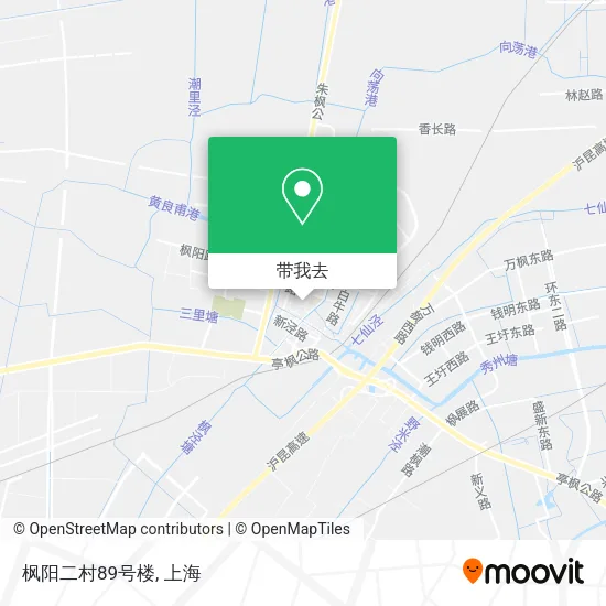 枫阳二村89号楼地图