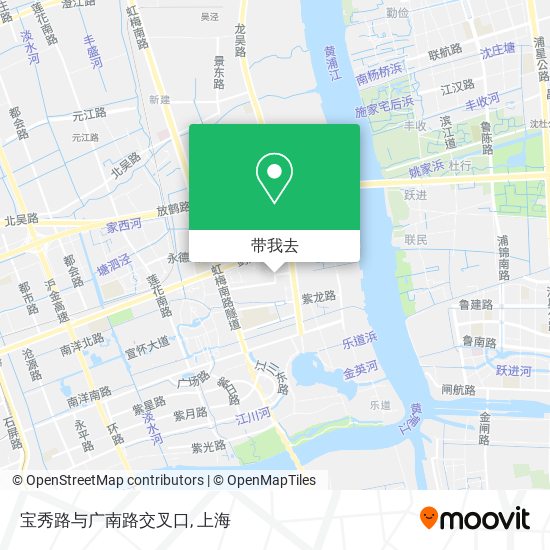 宝秀路与广南路交叉口地图