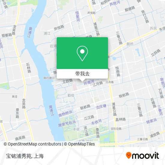宝铭浦秀苑地图