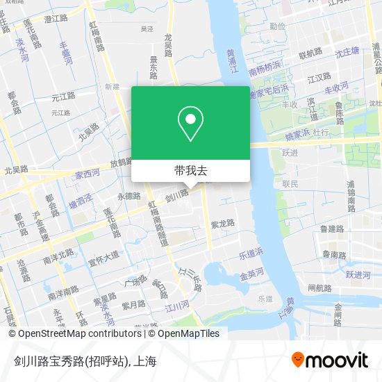 剑川路宝秀路(招呼站)地图