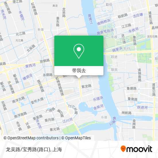 龙吴路/宝秀路(路口)地图