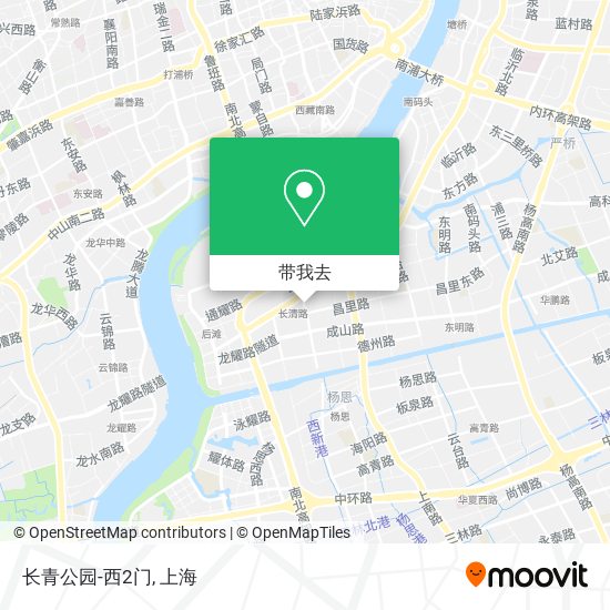 长青公园-西2门地图
