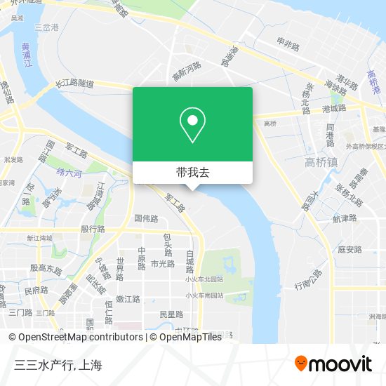 三三水产行地图