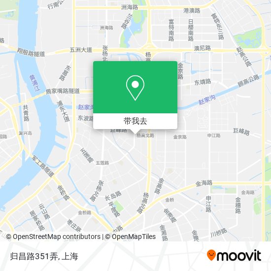 归昌路351弄地图