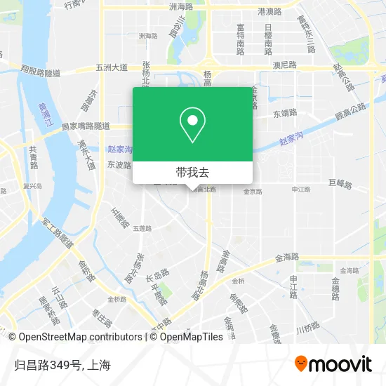 归昌路349号地图
