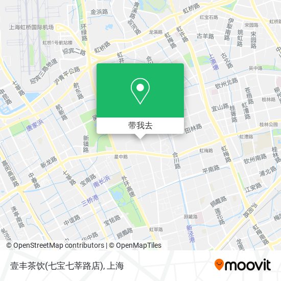 壹丰茶饮(七宝七莘路店)地图