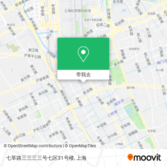 七莘路三三三三号七区31号楼地图
