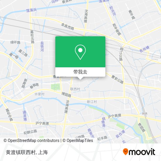 黄渡镇联西村地图