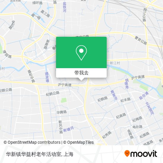 华新镇华益村老年活动室地图