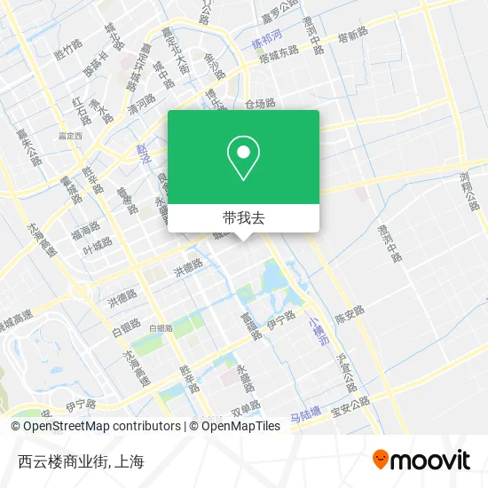 西云楼商业街地图
