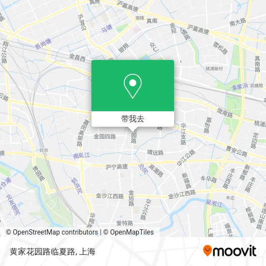 黄家花园路临夏路地图