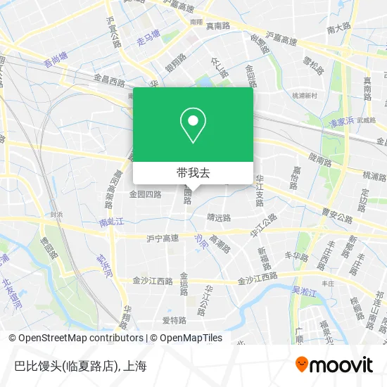 巴比馒头(临夏路店)地图