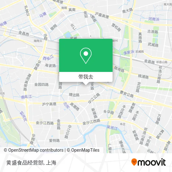 黄盛食品经营部地图