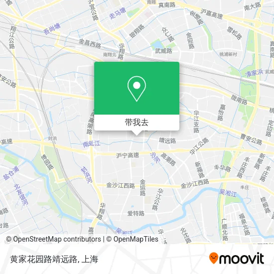 黄家花园路靖远路地图