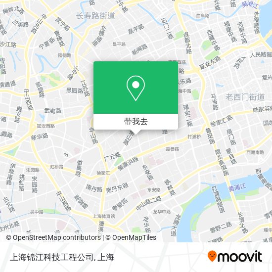 上海锦江科技工程公司地图