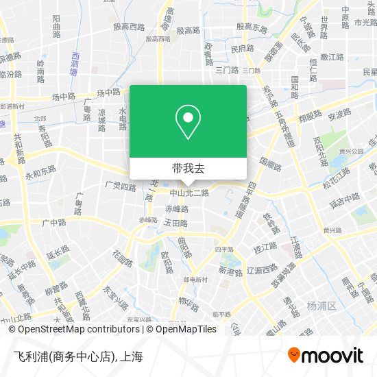 飞利浦(商务中心店)地图
