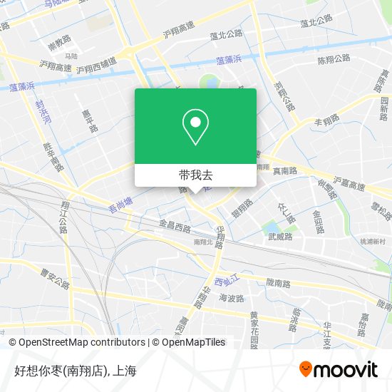 好想你枣(南翔店)地图