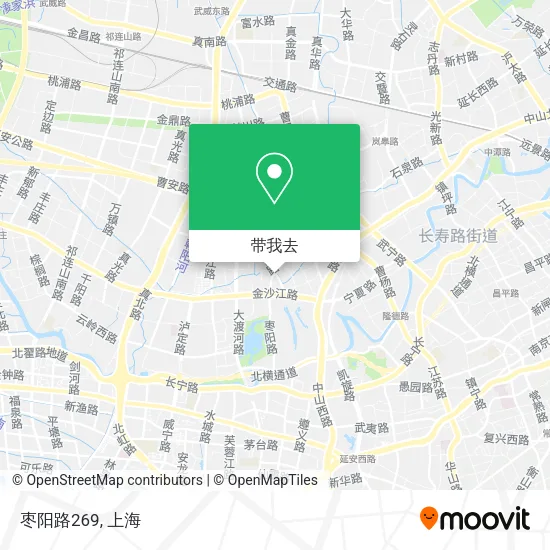枣阳路269地图