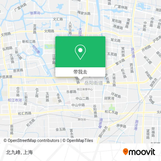 北九峰地图