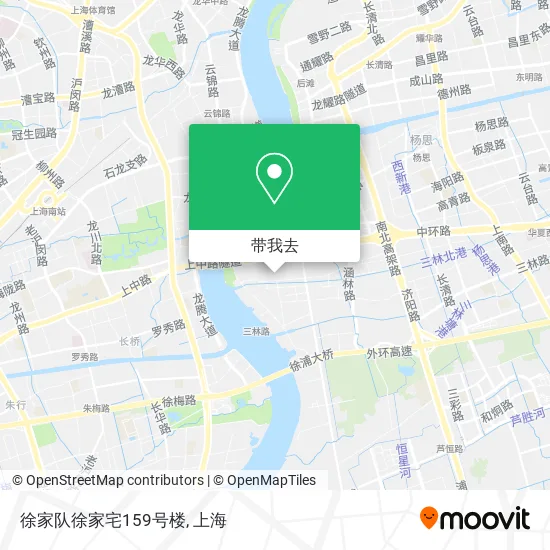 徐家队徐家宅159号楼地图